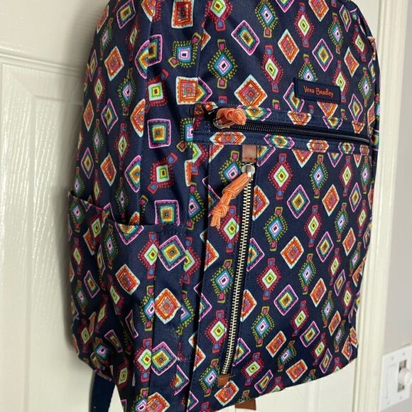 VERA BRADLEY Light Up Small Backpack in Mini Medallions main image 9